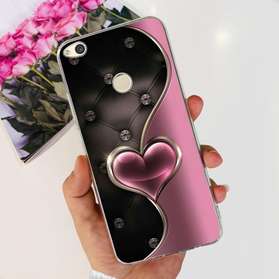 For Huawei P8 Lite 2017 Case P9 Lite 2017 Cover Fashion Marble Transparent Soft Bumper For Honor 8 Lite PRA-LX2 Nova Lite Covers