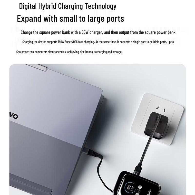 Lenovo ThinkPlus 190W 20000mAh Retractable Cable Power Bank