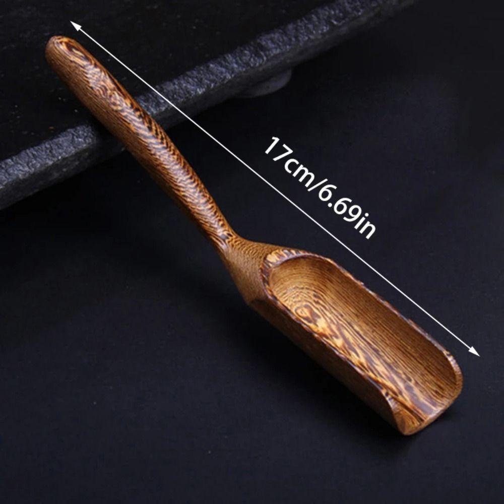 New Portable Tea Scoop Natural Bamboo Spoon Accessories Teaspoon Kongfu Tea Delicate Chinese Retro Style Tea Shovel