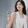 Strong Wind Rhinestone Handheld Fan Digital Display Mini Fan Portable Electric Fan  Summer