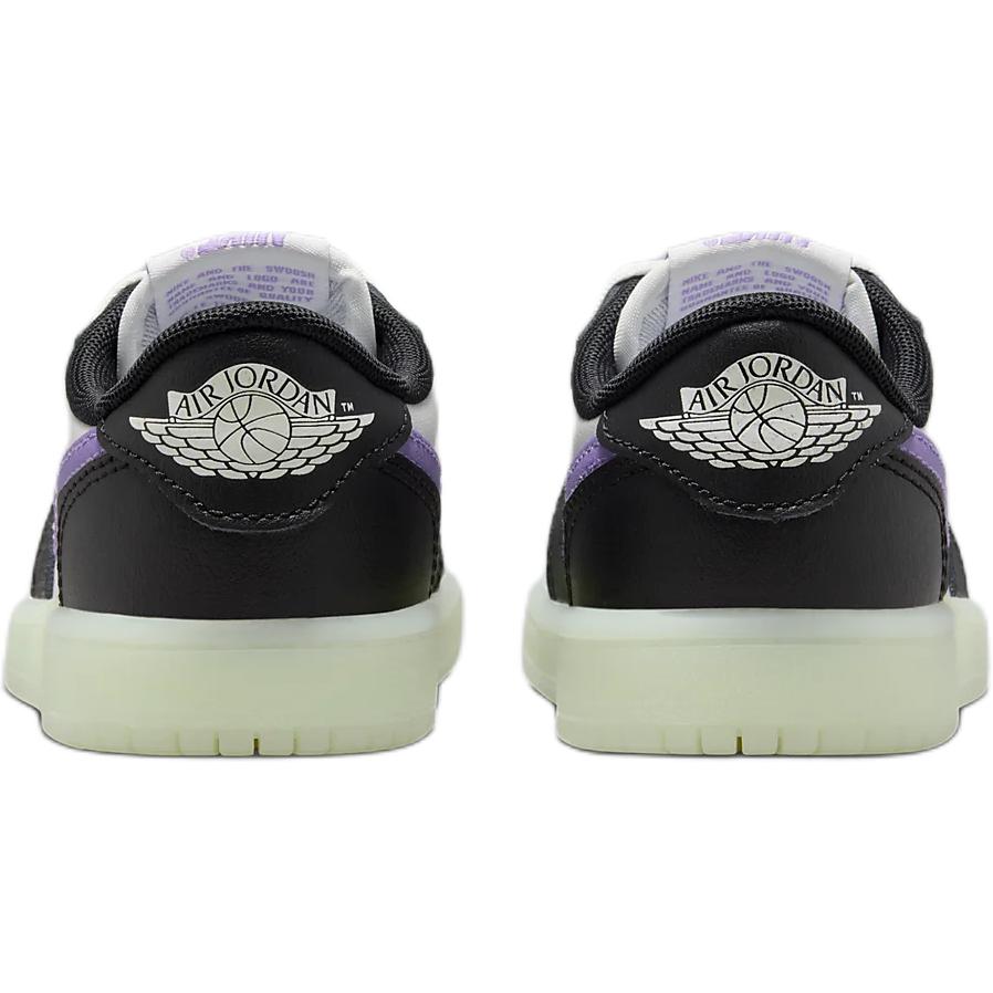 Jordan Мужские кроссовки Air Jordan 1 Low Черно-белые HF0411-001