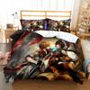 Pop Game Genshin Impact Duvet Cover Set UK Single Double Queen US Twin Full King Size Animal Bedwear