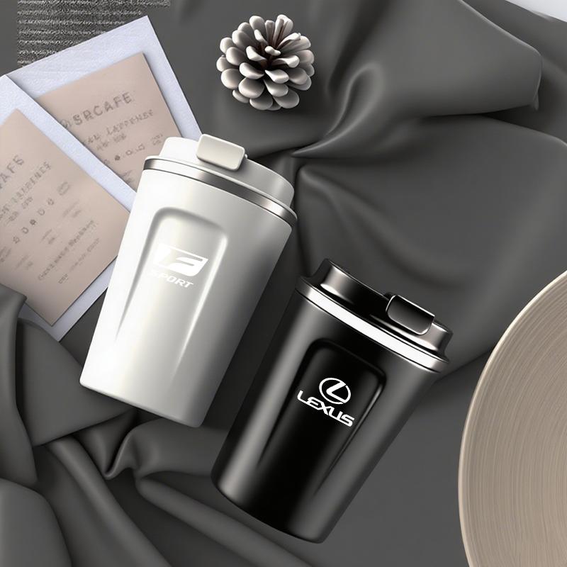 Lexus Car Portable Coffee Cup Laser Car Logo Insulated Mug For Lexus F SPORT ES RX NX LS UX LM LX GX LC RZ IS CT GS RC HS SC LBX