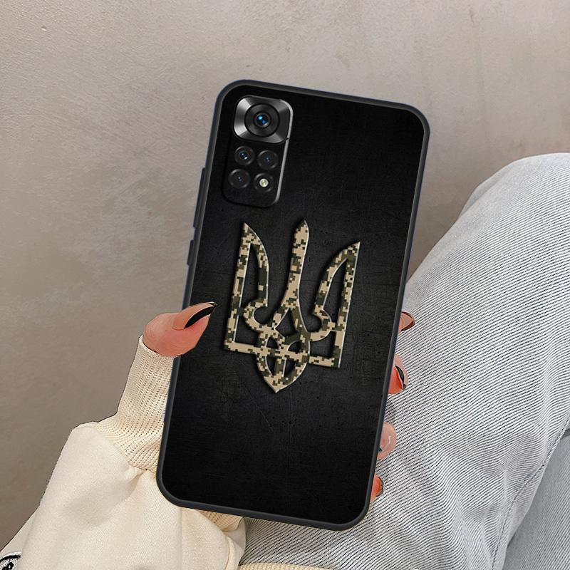 Флаг Украины для Xiaomi Redmi Note 13 Pro 9 10 11 12 14 Pro 11S 12S Чехол-накладка для Redmi 14C 10C 12C 13C