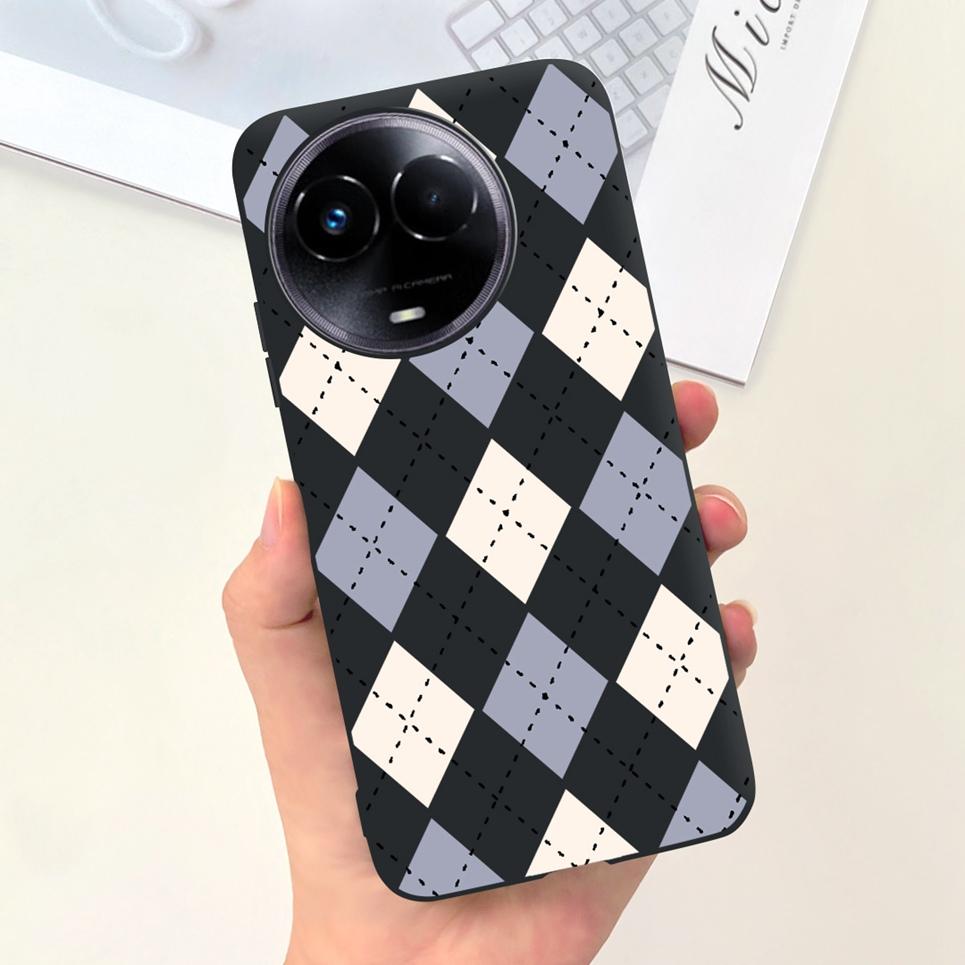 Чехол для Realme 11 5G 6.72" Тайваньская версия Крутой узор Силиконовый Мягкий ТПУ Задняя крышка телефона для Realme11 Realme RMX3780 Fundas