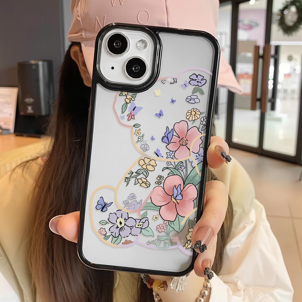 Акриловый чехол для телефона для iPhone 11 12 13 14 Pro 12 14 16 Pro Max для Samsung A16 A36 A56 S24 FE Высококачественный расписной противоударный чехол для мобильного телефона