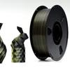 Dual-Color Silk PLA 3D Printing Filament, Non-Clogging & High Toughness, Imitation Metal, 1.75mm, 1kg