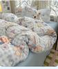 A-class Wrinkled Cotton Double-Layer Yarn Printing Four-Piece Set