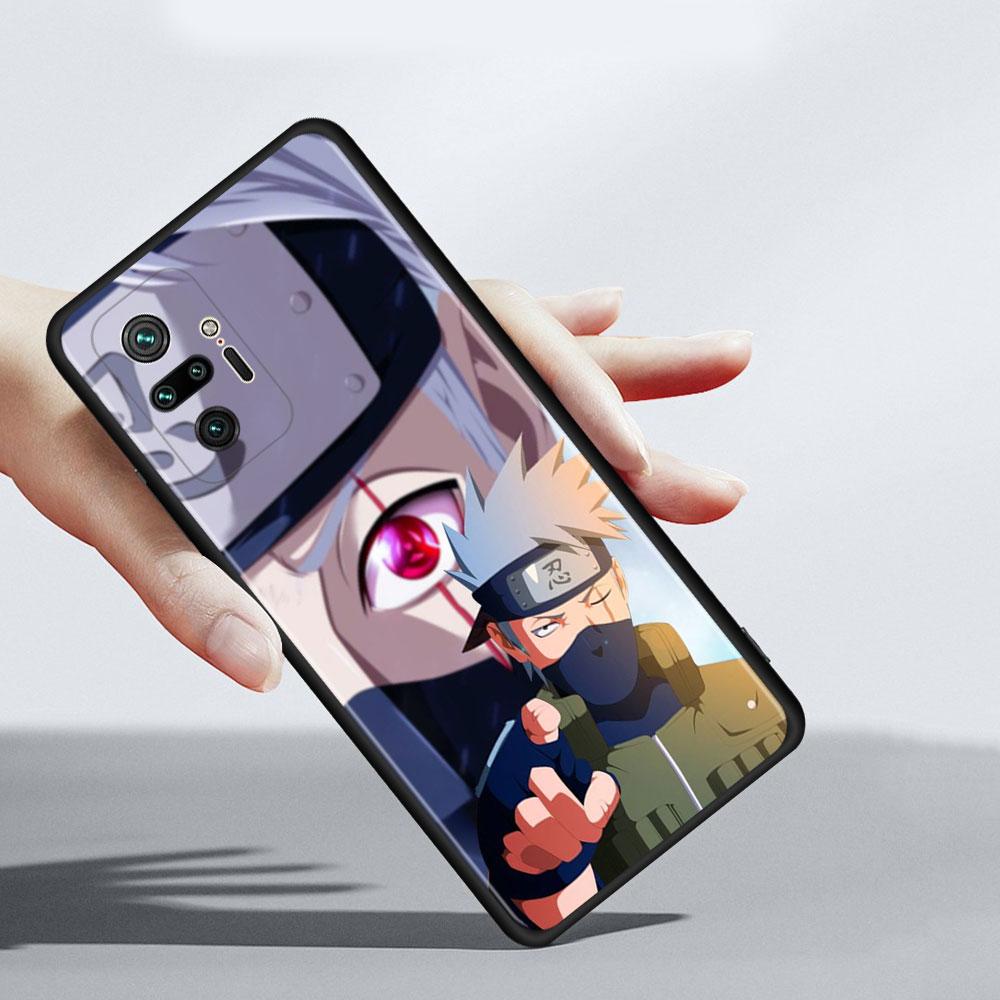 Чехол для телефона Xiaomi Redmi 9 9a 9c 8 k40 Note 9s 9 10 11 8 pro 7 11t 9t 8t, силиконовый чехол аниме Наруто Какаши