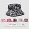 Women's Summer Shade Breathable Two-sided Bucket Hat Foldable Sunscreen Sun Hat Outdoor Sports Casual Fashion Floral Print Beach Sun Cap