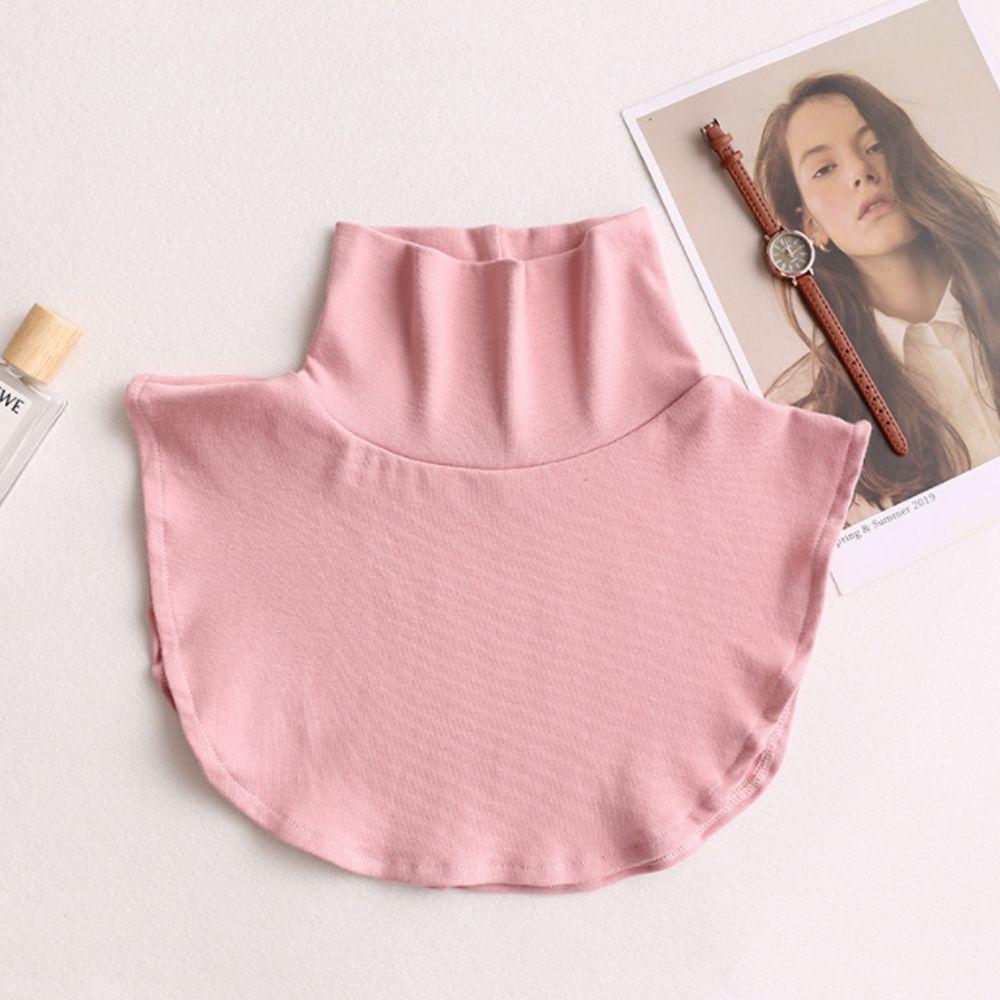 Женский съемный ветрозащитный вязаный гольф теплый фальшивый воротник шарф