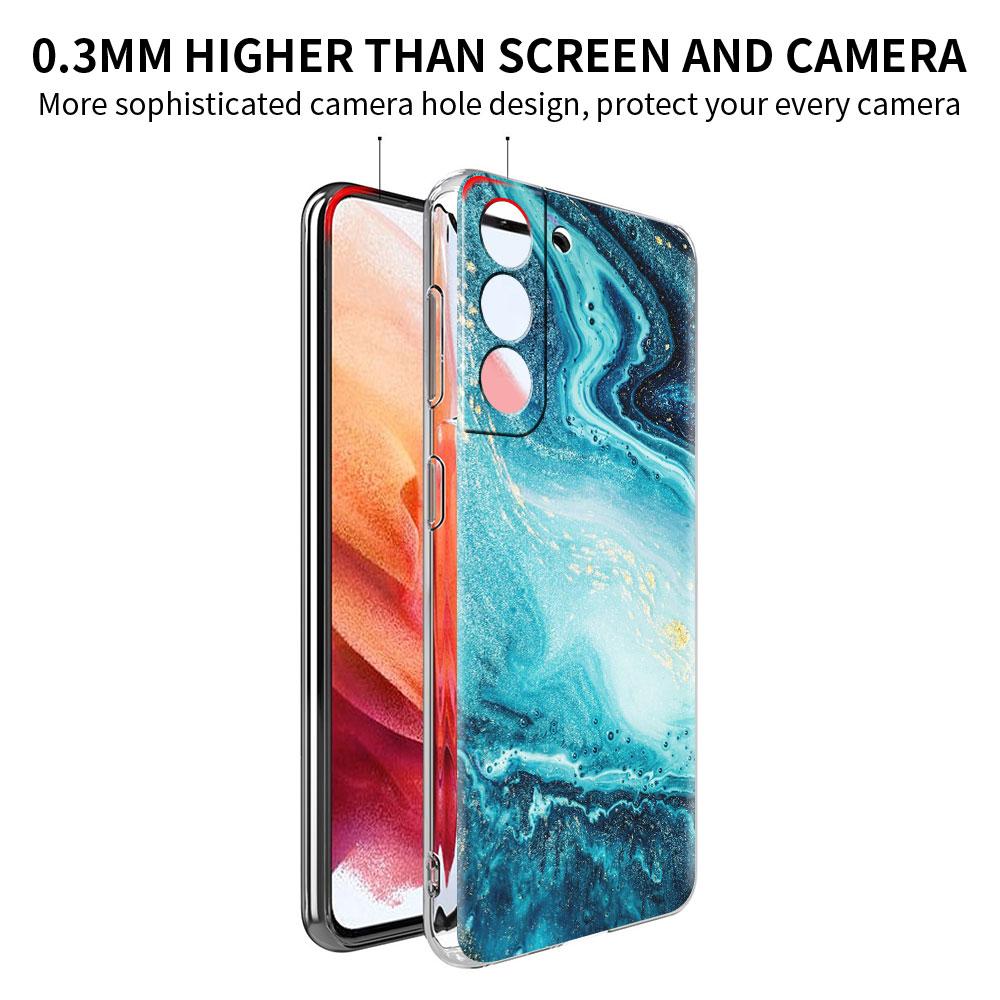 Прозрачный чехол для телефона Samsung Galaxy S21 Ultra S20 FE S10 Plus S9 S8 Note 20 10 Мягкий силиконовый чехол с роскошным мраморным узором