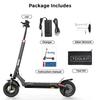 iScooter IX3 Off-Road Electric Scooter 800W, 48V10Ah, 40km/h Max Speed, 10" Tires, Disc Brakes, Full Suspension, APP Control, IPX4 Waterproof
