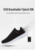 Мужские дышащие кроссовки Red Dragonfly Flyknit для бега - Весенне-осенние повседневные спортивные кроссовки