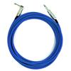 CANARE Blue Shielded Cable Made In Japan GS-6 (L-L/L-S/S-S) (L-S, 1.5m)