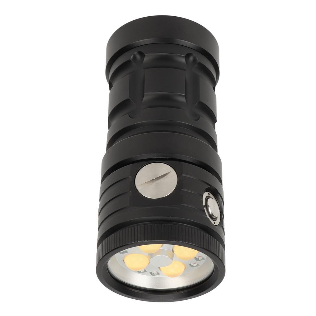 Фонарик для дайвинга Супер яркий фонарик из алюминиевого сплава IPX8 водонепроницаемый для спорта