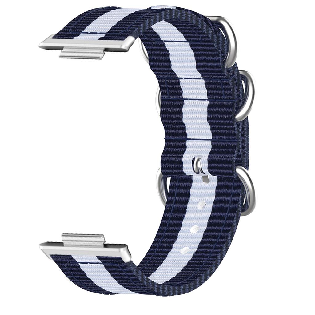 Нейлоновый ремешок для Xiaomi Smart Band 9 Pro/8 Pro/Redmi Watch 5 eSIM/5/4, ремешок для часов с тремя кольцами и металлическим коннектором