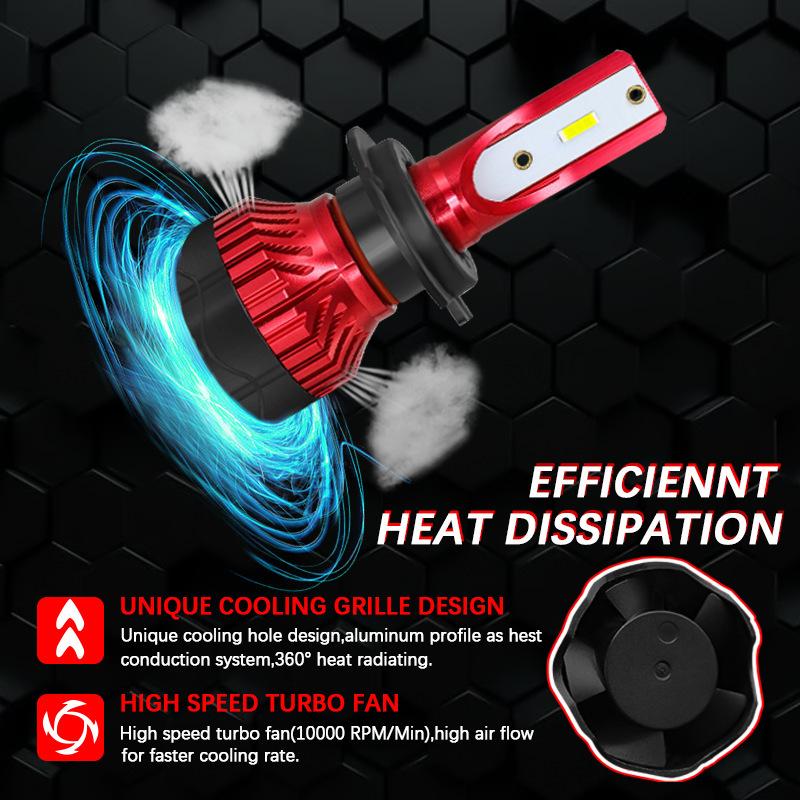 New K5Car Led Headlight C6h4led Universal Car Headlight h7H11led Car Lights