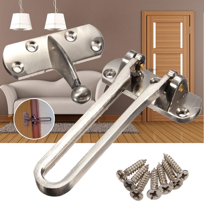 New Front Door Security Safety Strong Durable Home Chain Lock Guard Catch