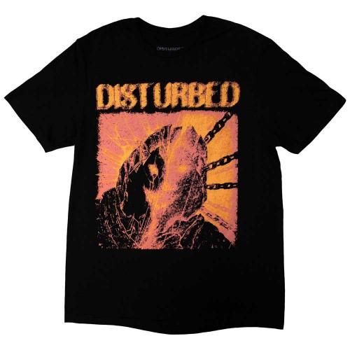 Disturbed Unisex Adult European Tour ´23 Split Face T-Shirt