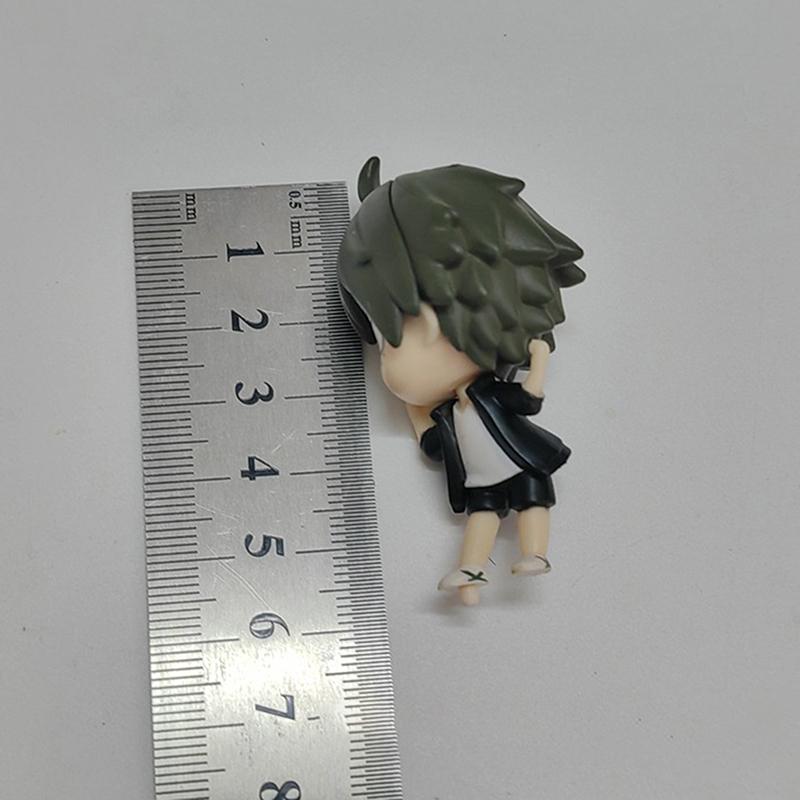 4 шт./лот украшения своими руками спящая мини фигурка Haikyuu 5,5 см Хината Шоё Тобио Кагеяма аниме модель украшения
