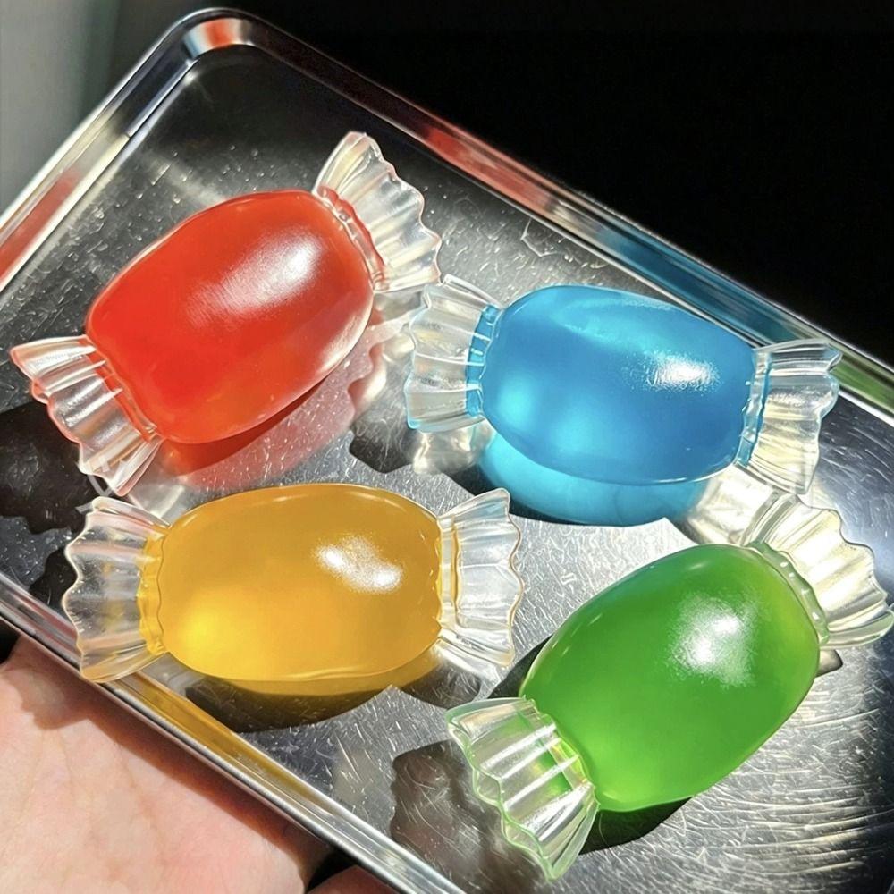 Plasticity Candy Squeeze Toys Anxiety Relief TPR Fidget Toy Realistic Candy Pinch Office Desk Toy
