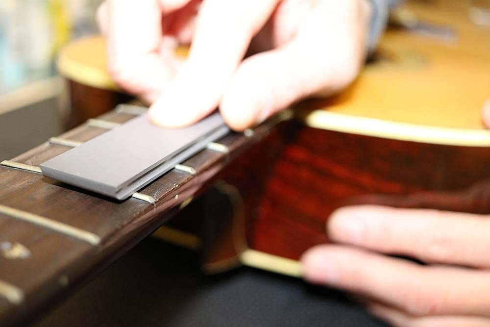 HOSCO Luthiers Tools Diamond Fret File Leveler/Crown #600, R2/R3 TL-FFLD23