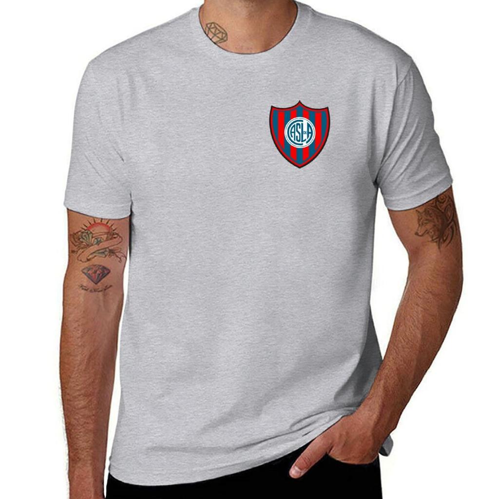 Club Atletico San Lorenzo T-Shirt Short sleeve tee blacks new edition Men's t-shirt