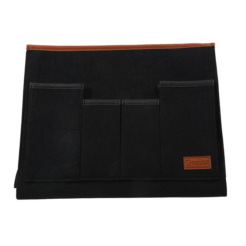 Household Armchair Felt Couch Recliner Armrest Organizer for Magazine Tablet Cell Phone Remote Control Hanging Storage Bag