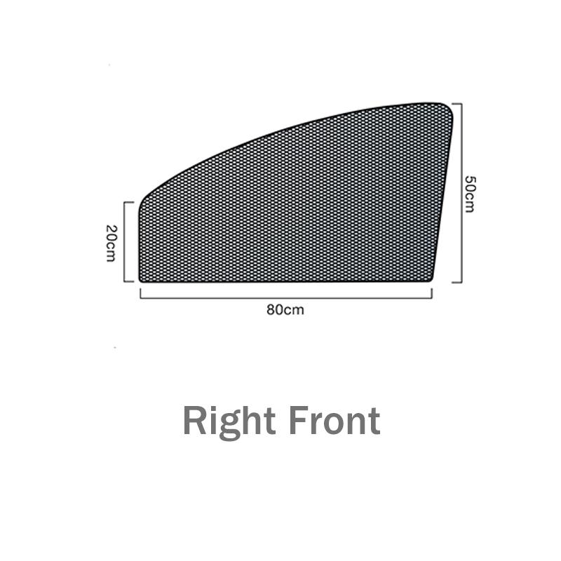 Магнитный автомобильный козырек от солнца, защита от ультрафиолета, автомобильная штора, солнцезащитный козырек на окно автомобиля, сетчатый солнцезащитный козырек на боковое окно, летняя защитная оконная пленка