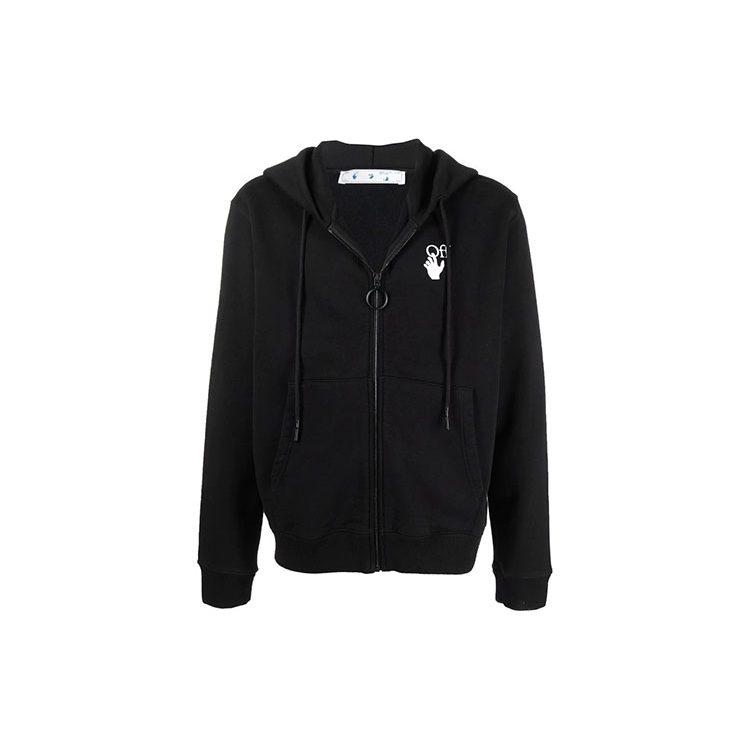 OFF WHITE Худи с градиентными стрелками OMBE001F21FLE0041084