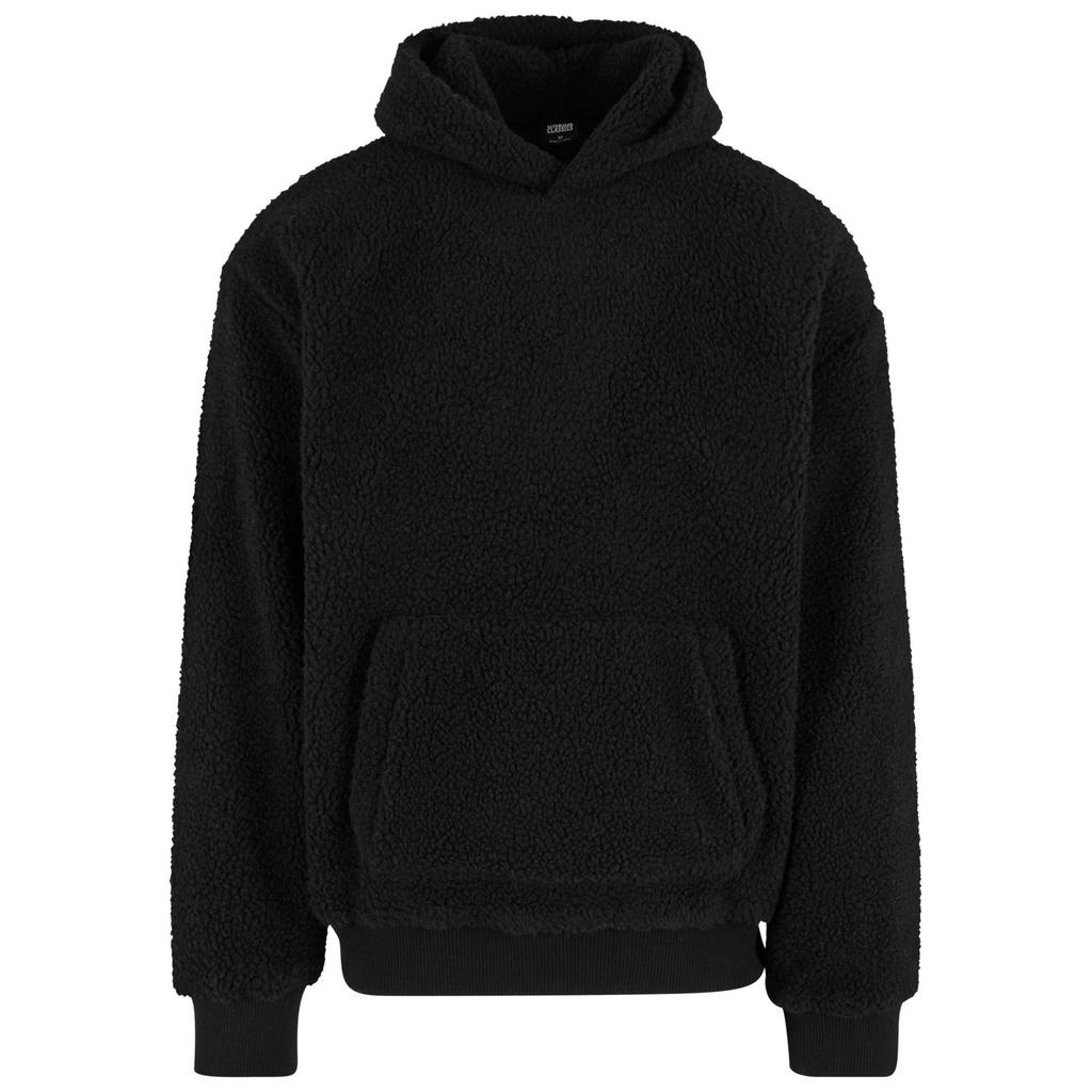 Мужская худи Urban Classics из флиса teddy, оверсайз