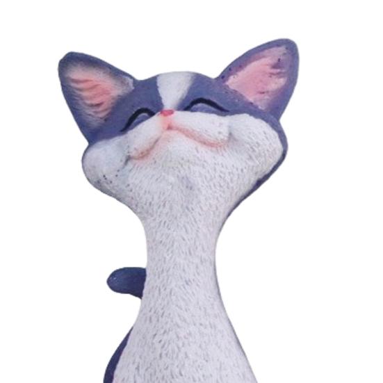 Орнамент Кот Удачи Материал смола Тонкая работа Скульптура кота Символ богатства Декор Украшение для дома и вечеринки