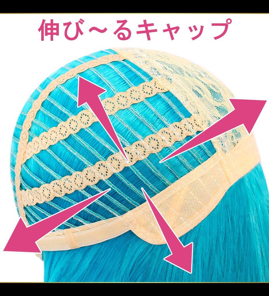 Парик для косплея CaseEden, который кукла влюбляется в Love Kitagawa Umi Marin, золотой, розовый, градуированный, белый, Mercier, набор из 2 париков, нарядов, нарядов