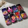 Мультяшный чехол для телефона с изображением T-Trolls Band T-Together для Samsung Galaxy A13, 21s, 22, 31, 32, 52, 53, 71, 72, 73, Мягкая черная крышка