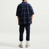 Nike Клубная мужская полоскатая хлопковая футболка с коротким рукавом AS M NK OS tops IF0737-451