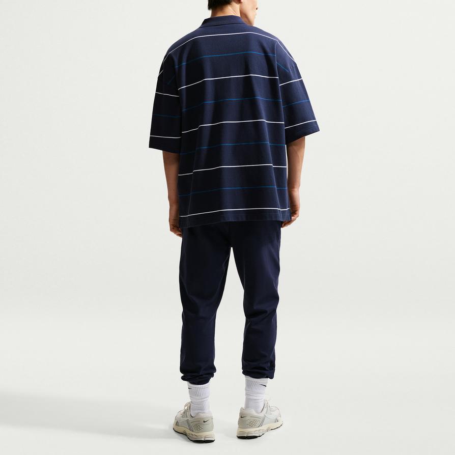 Nike Клубная мужская полоскатая хлопковая футболка с коротким рукавом AS M NK OS tops IF0737-451