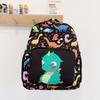 Attractive School Nursery Backpack Children Adorable Dinosaur Design Cozy Feel