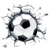 2026 USA Canada Mexico World Cup Football Elements Decorative Stickers Event Theme In Stock