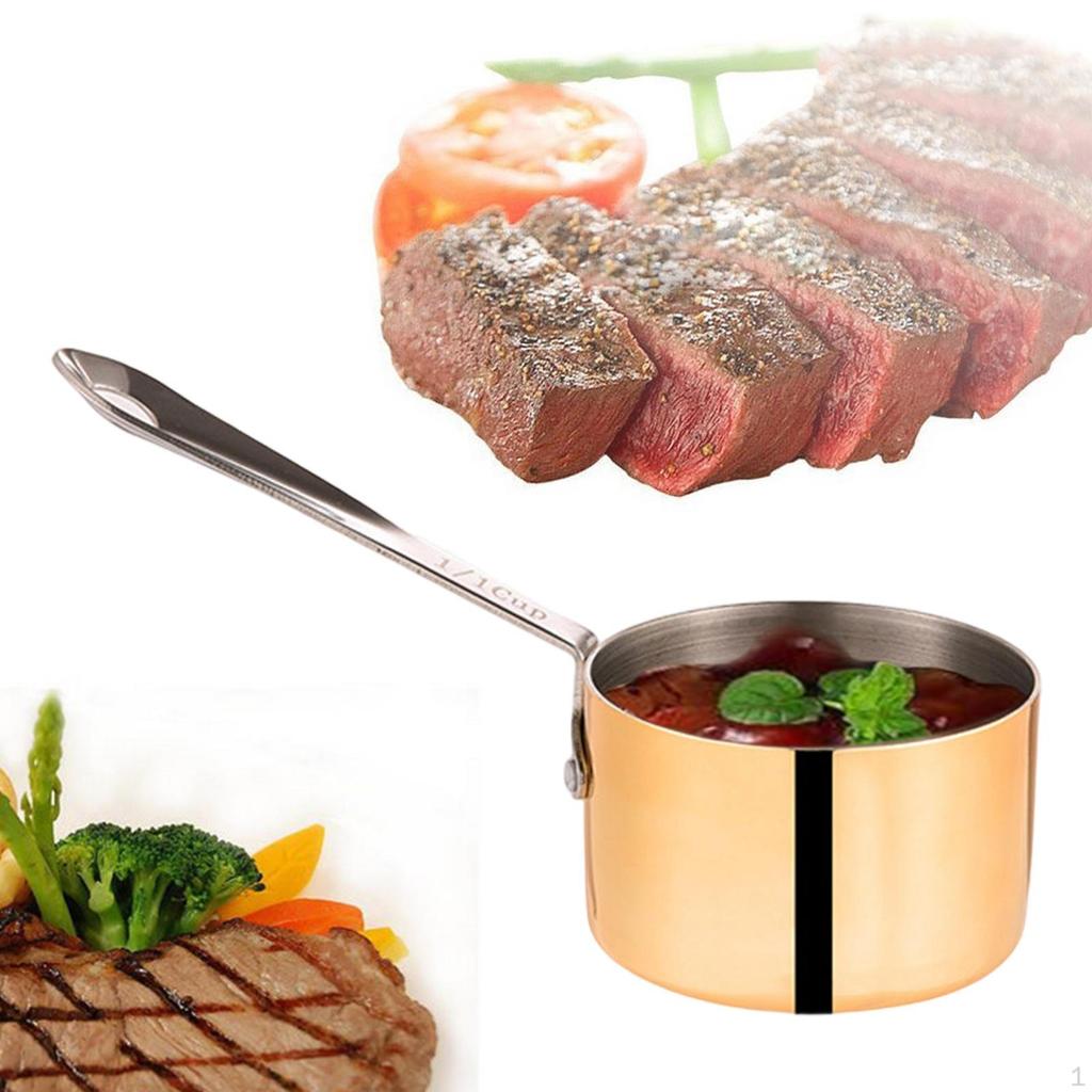 Компактный сотейник с ручкой для приготовления и подачи