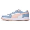 RBD Game Low Blue Wash Island Pink Unisex Sneakers White 386373-09