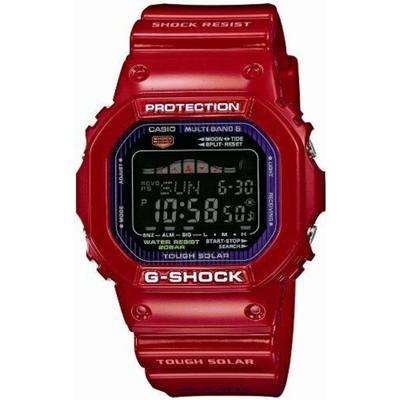 G-SHOCK G-LIDE GWX-5600C-4JF Мужские часы с графиком приливов и лунными данными, красные, НОВИНКА