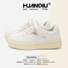 Global Versatile Board Shoes Women's Autumn ZHQ68553 New Student Height-increasing Board Shoes Popular Light White Shoes Women