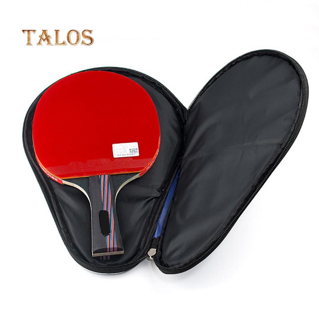 Professional Table Tennis Racket Case Cover for 1 Ping Pong Paddle Bat 3 Balls Sports Goods