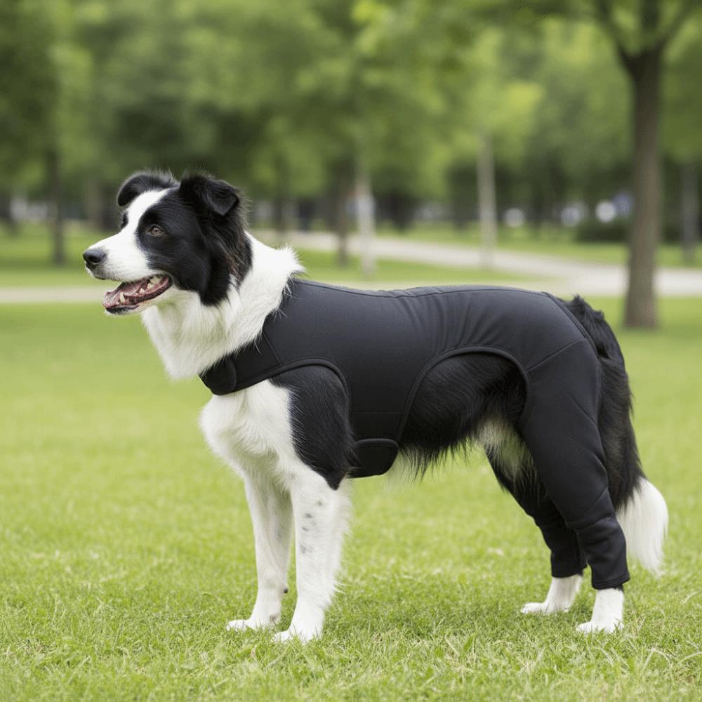 Adjustable Dog Leg Rehabilitation Suit Breathable Dog Knee Brace  Wound Protection