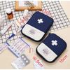 Travel Outdoor Household Medicine Pill Storage Bag Zipper Portable Medicine Bag First Aid Kit Medical Emergency Kits Organizer