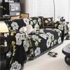Funda Sofa Home Chenille Big Flower Диванный коврик Пледы Всесезонный Кемпинг Пикник Одеяло Чехол Чехол для дивана