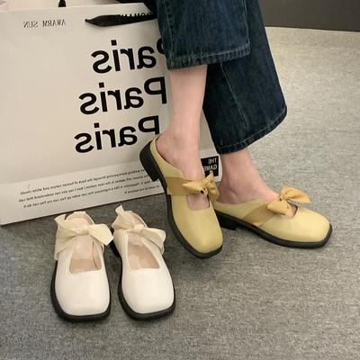 2024 Лидер продаж Летние новые женские тапочки Bao Toe Wear Flat Shoes