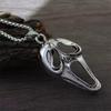 Подвеска Маска Привидения Черепа на Хэллоуин Ожерелье из нержавеющей стали