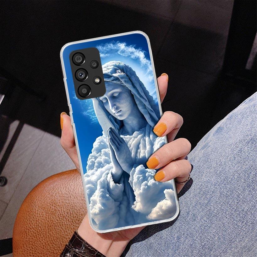 Virgin De Guadalupe Virgen Mary Phone Case For Samsung Galaxy A17 A16 A15 A14 A13 A57 A56 A55 A54 A53 A37 A36 A35 A34 A33 A26 A2